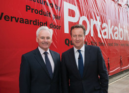 Prime Minister praises Portakabin European expansion